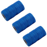 3 X Blue 70M Builders Building Brick Laying Measuring Masonry Rope String Line